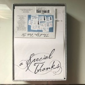 “Special thanks” Thank you cards